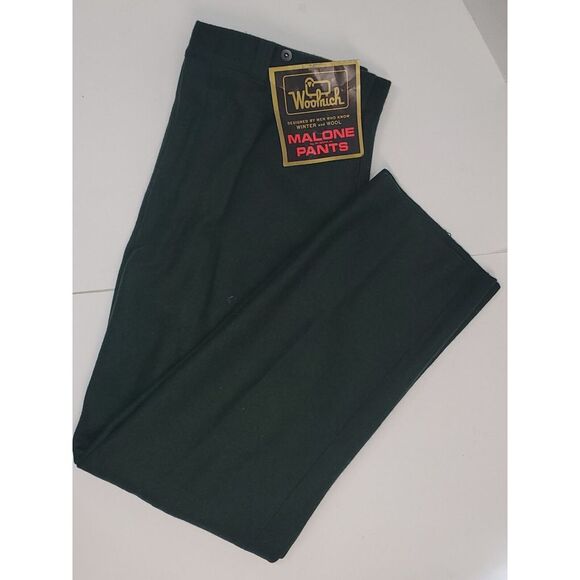 New Vintage Woolrich Made In USA‎ Malone Wool Pants Size 46 Unhemmed Hunting NOS